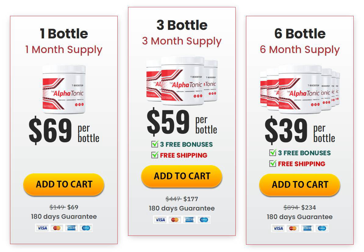 Alpha Tonic - best price